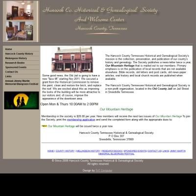 Hancock County Historical & Genealogical Society
